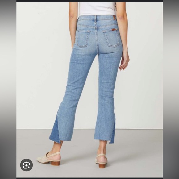 7 For All Mankind | Vintage Mercer High-Rise Slim Ki Jeans - Picture 3 of 8